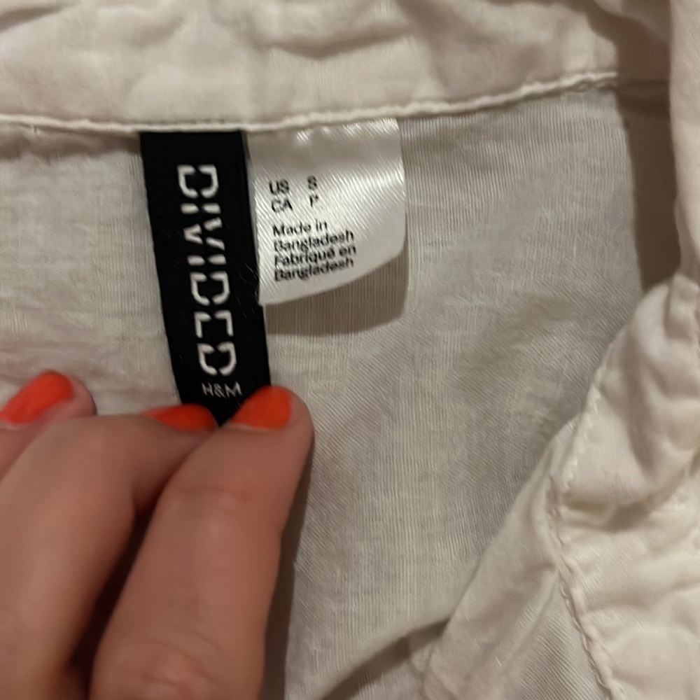 Sheer button down - Picture 2 of 2